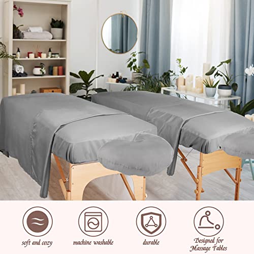 Oudain 8 Sets Microfiber Massage Table Sheets Set