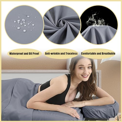 GASIYU Microfiber Massage Table Sheet Set 3 Pcs