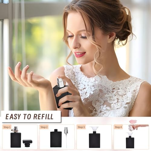 Luxsego 30ML Refillable Perfume Atomizer Bottle