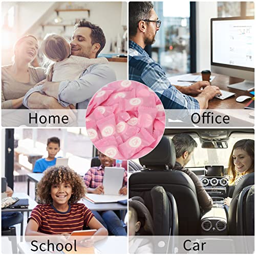 Classycoo 100pcs Cotton Compressed Face Towel Tablets Pink