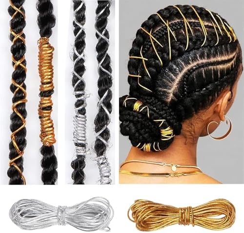 5 Meter Stretchable Hair Strings for Braids and Dreadlocks