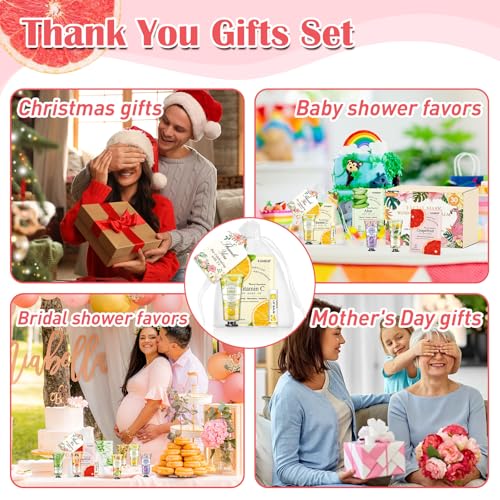 30 Pack Facial Mask Hand Cream Lip Balm Gift Set
