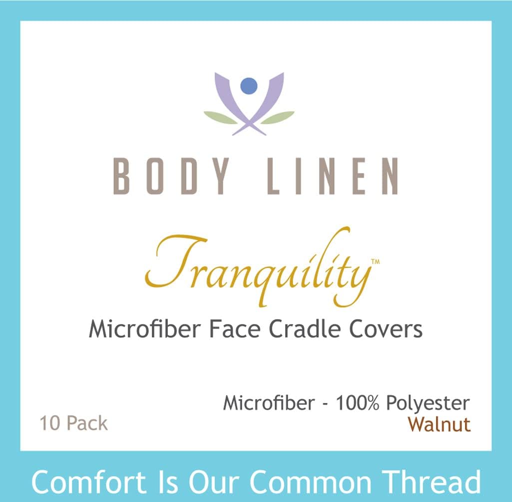 Body Linen Tranquility Microfiber Massage Face Covers - 10 Pack