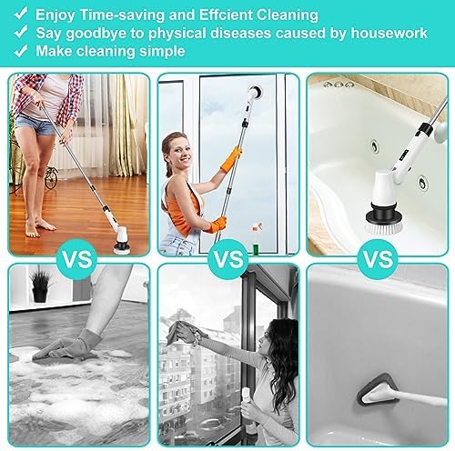 ShengchaoING Electric Spin Scrubber Cordless