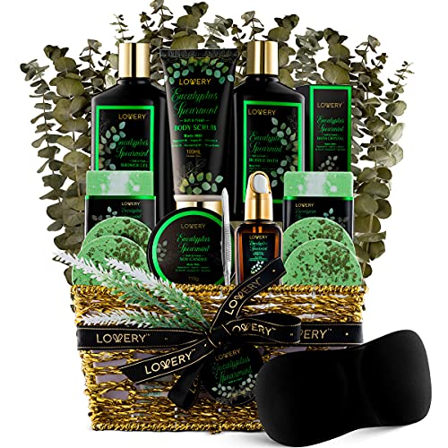 Eucalyptus Spearmint Bath Set 17 Pcs Gift Basket