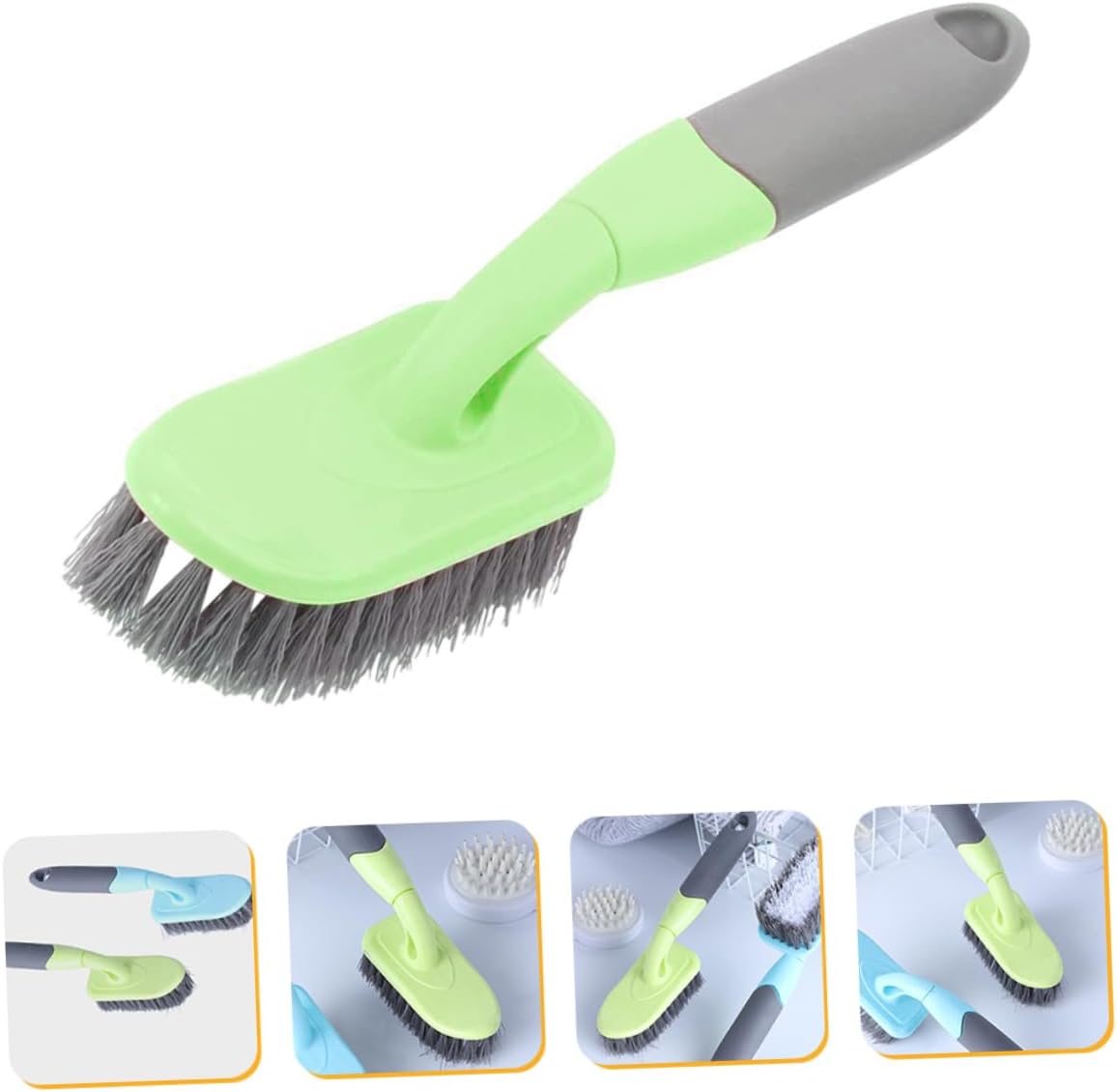 Ipetboom Handle Groove Cleaning Brush for Deep Cleaning and Tight Spaces