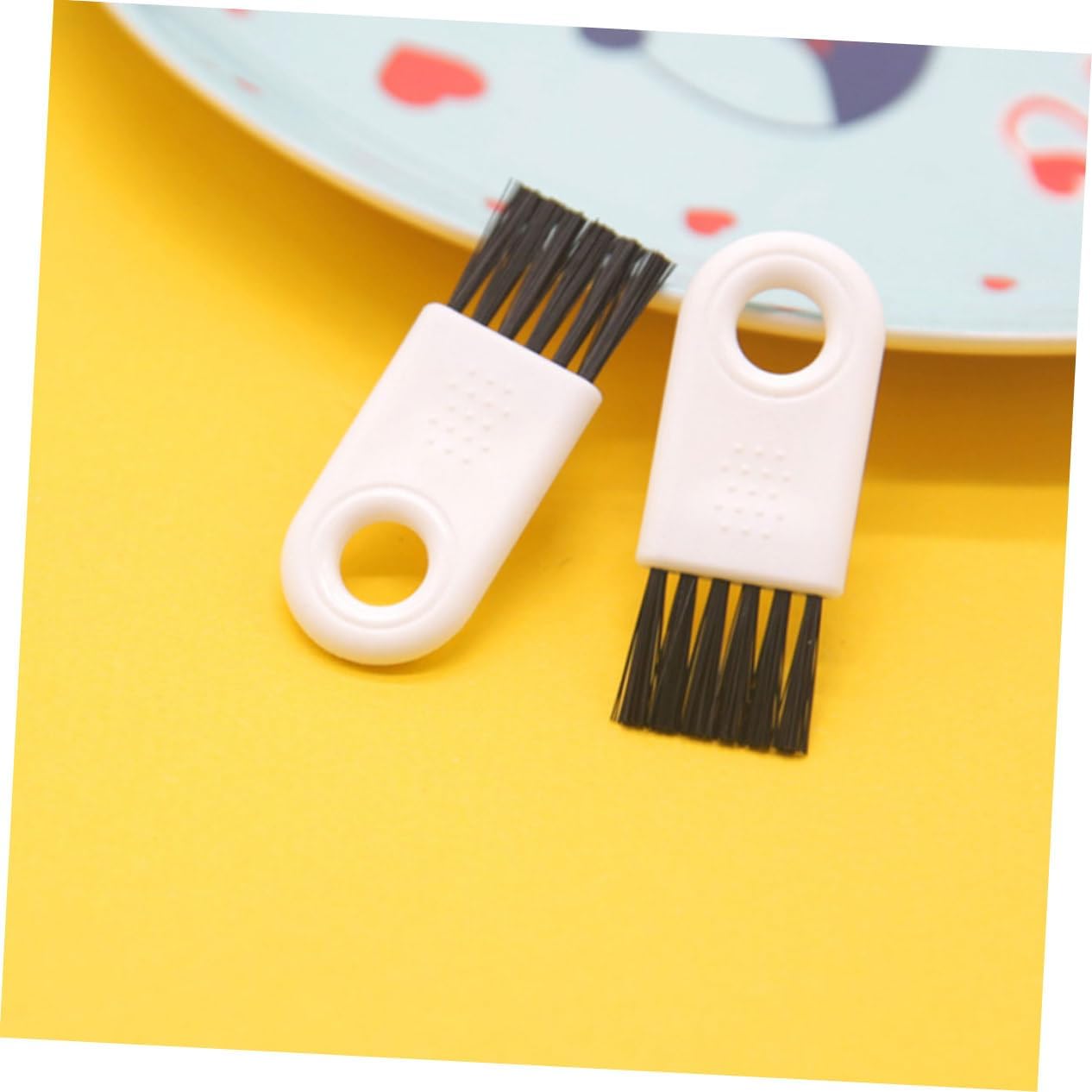 90pcs Electric Shaver Cleaning Brush with Non-Slip Handle