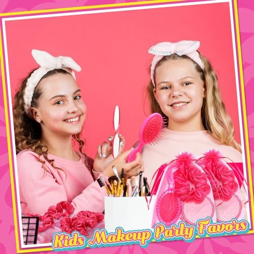 12 Set Pink Party Favors Hair Accessories Set