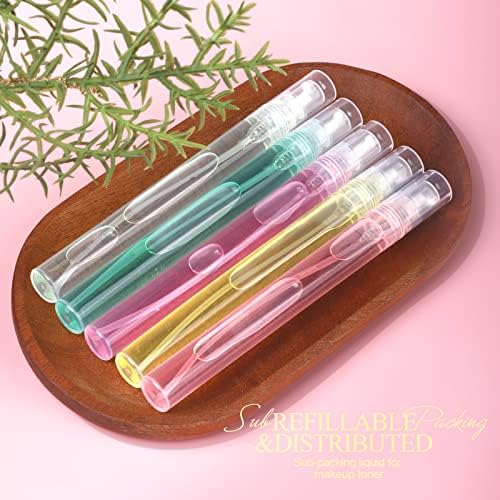 Fandamei 10 Pack Mini Refillable Spray Bottles
