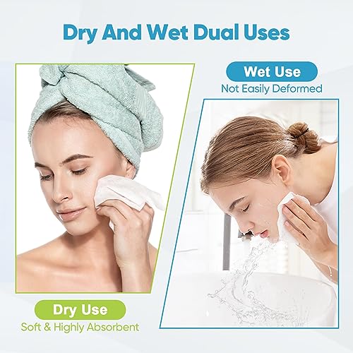 AIDEA Face Towels 600 Ct Disposable Wipes for Sensitive Skin