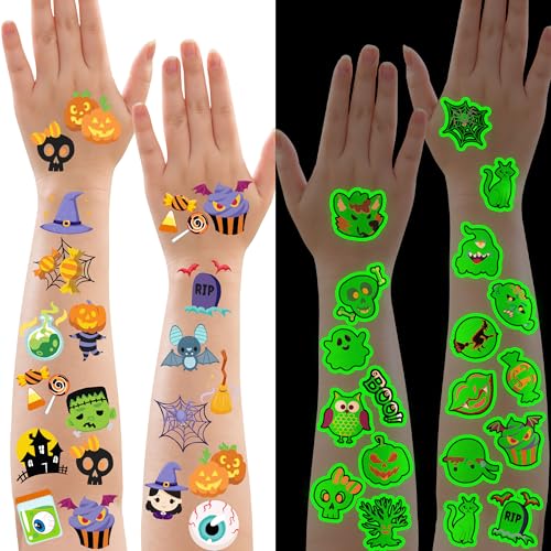 JOYIN 300 Halloween Tattoos for Kids
