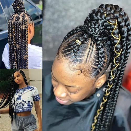 5 Meter Stretchable Hair Strings for Braids and Dreadlocks
