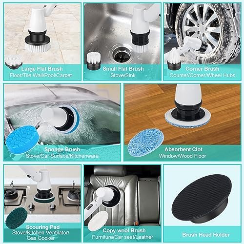 ShengchaoING Electric Spin Scrubber Cordless