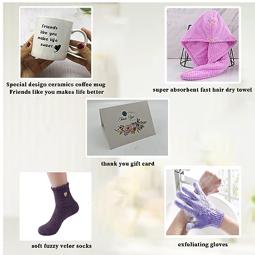 Spa Gift Basket for Women - Purple Surprise Box