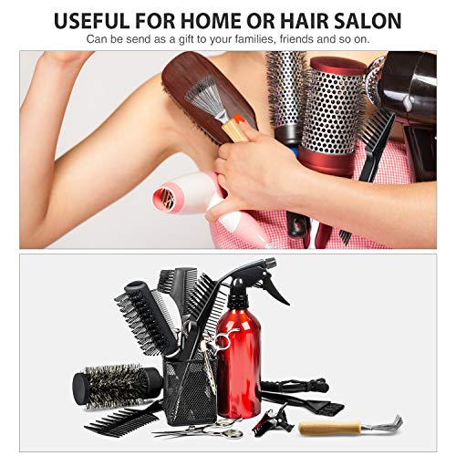Boao Double-Ended Hair Brush Cleaner with Mini Rake