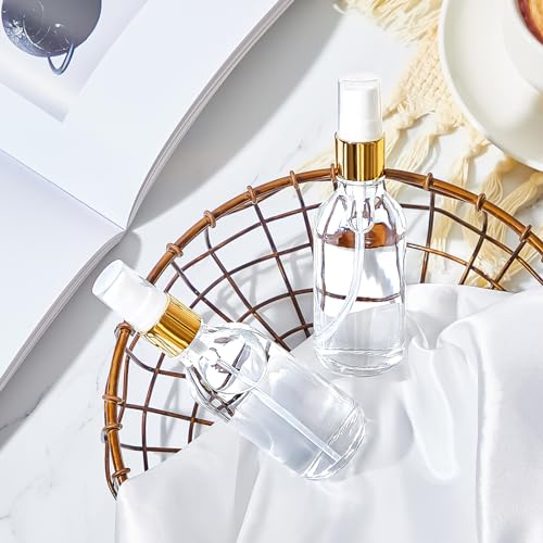 20 Pcs Clear Refillable Spray Bottles for Perfume and Travel