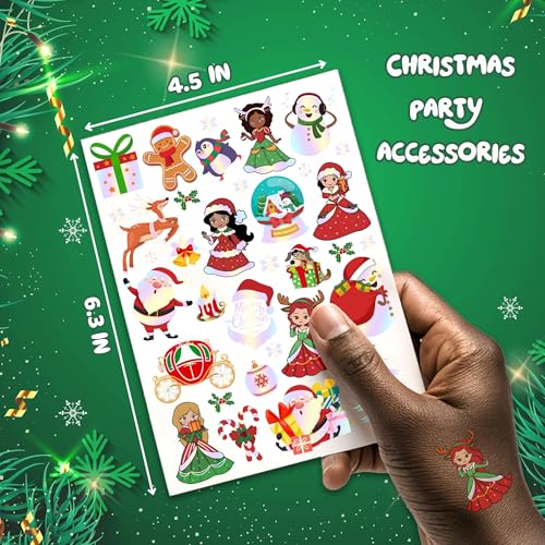 Christmas Temporary Tattoos for Kids