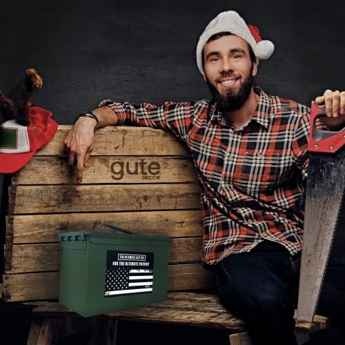 Gute Gifts for Men Dad 50 Cal Ammo Set Shaving Grooming Set
