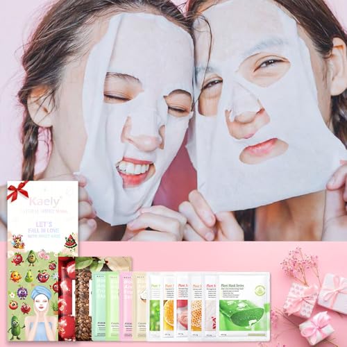 Kaely 12-Pack Face Masks for Kids and Teens
