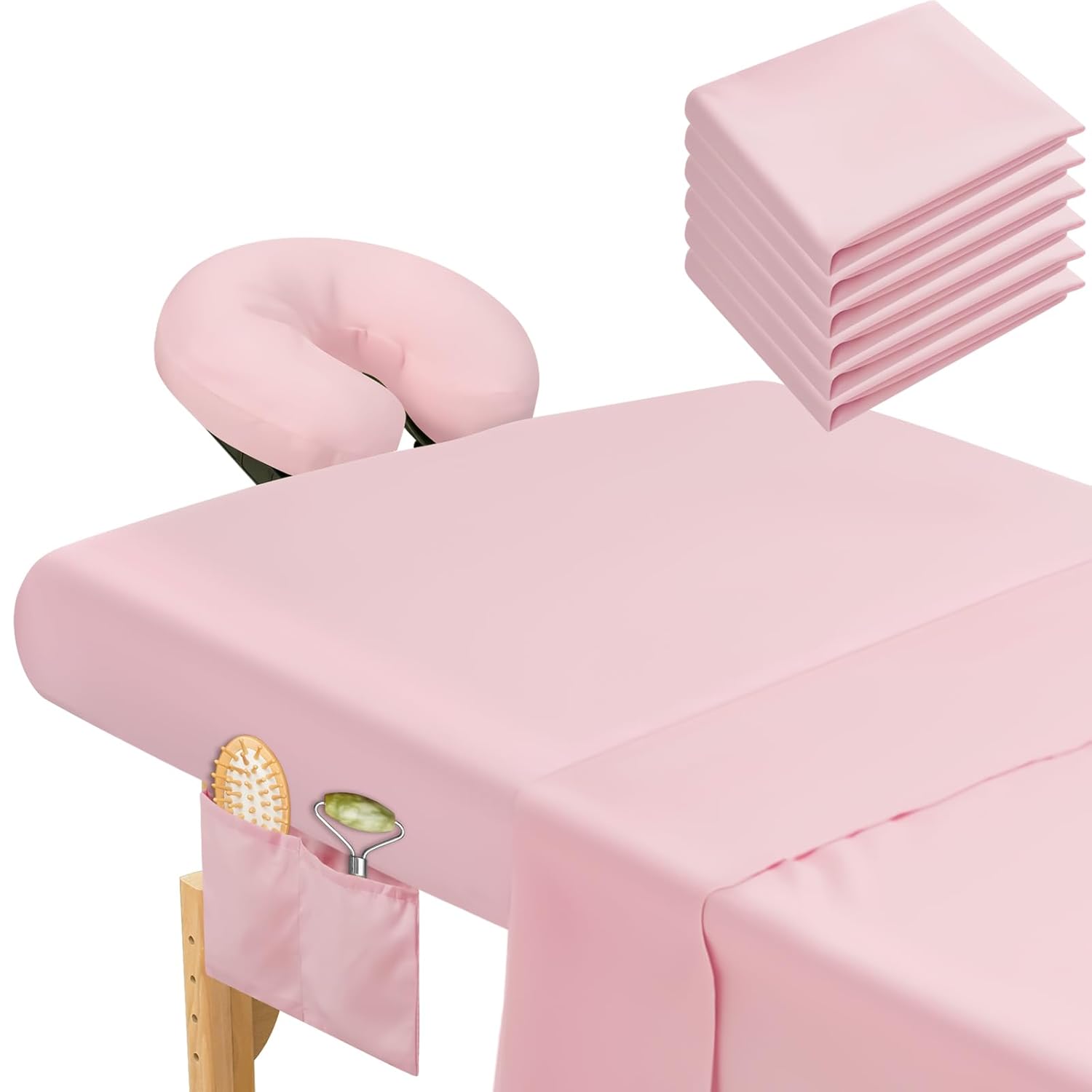 Mixweer 9 Pcs 3 Set Microfiber Massage Table Sheets