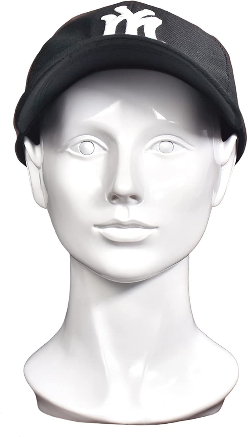 PVC Mannequin Head for Wigs Hats Scarves Display
