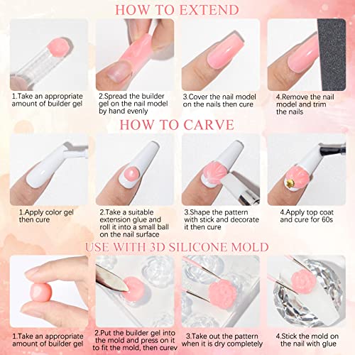 SUPWEE Solid Builder Gel for Nail Art
