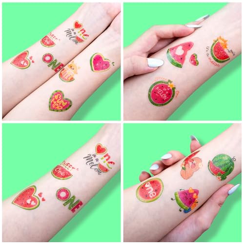 96PCS Watermelon Temporary Tattoos for Kids