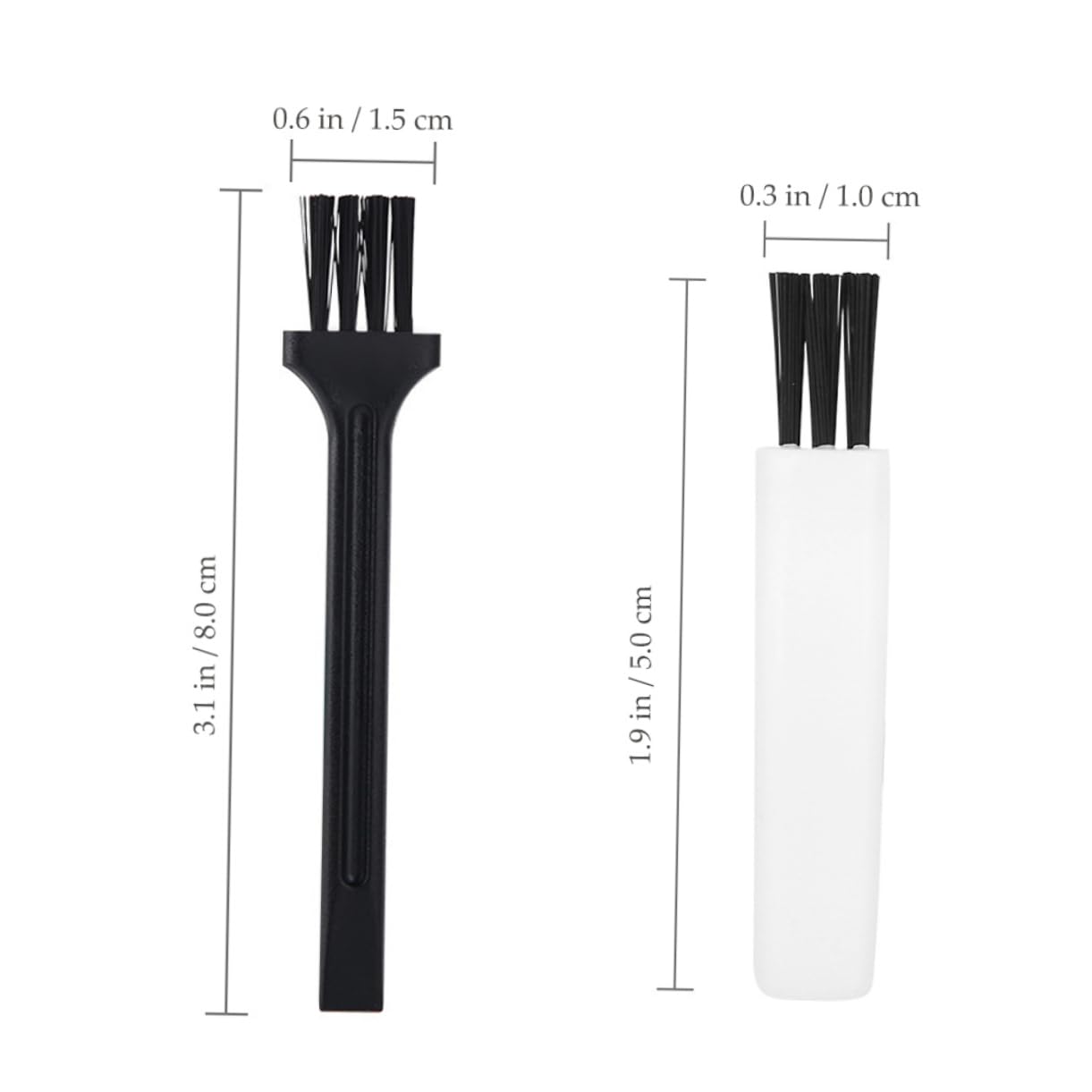 90pcs Mini Razor Cleaning Brush for Shaver Beard and Electronics