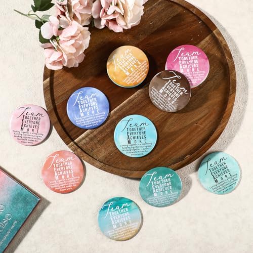 30 Pcs Team Employee Appreciation Compact Mirrors