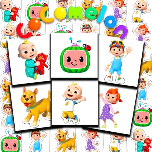 Cocomelon Temporary Tattoos Party Favor Bundle