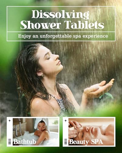 POPCHOSE 16 Pack Eucalyptus Shower Steamers for Relaxation and Natural Relief