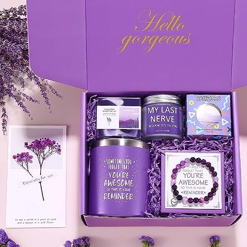 Relaxing Spa Gift Basket Set for Women
