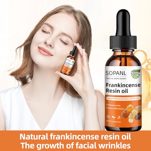 Organic Frankincense Resin Oil for Face 2 Fl Oz