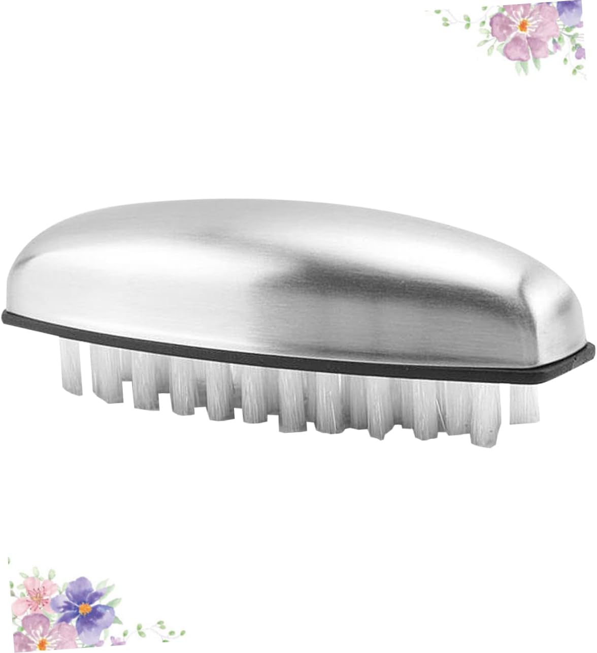 Multipurpose Stainless Steel Nail Cleaning Brush with Odor Elimination