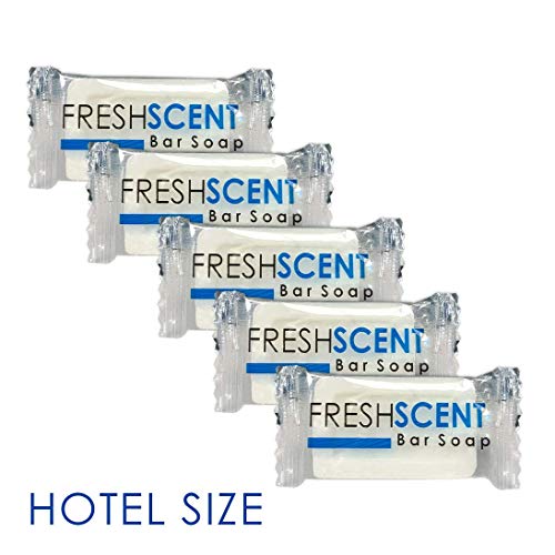 Freshscent 05 Ounce Bar Soap 100 Pack Hotel Travel Size