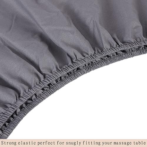 MRJ Microfiber Massage Sheet Set of 3 Pcs Gray