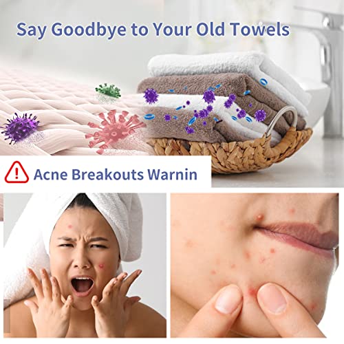 MSOEUESO Ultra Soft Disposable Face Towel 100 Count Pack