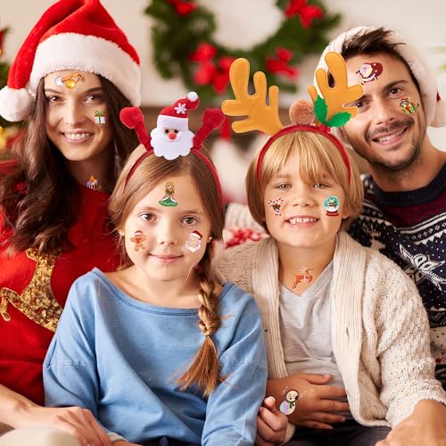 Christmas Temporary Tattoos for Kids