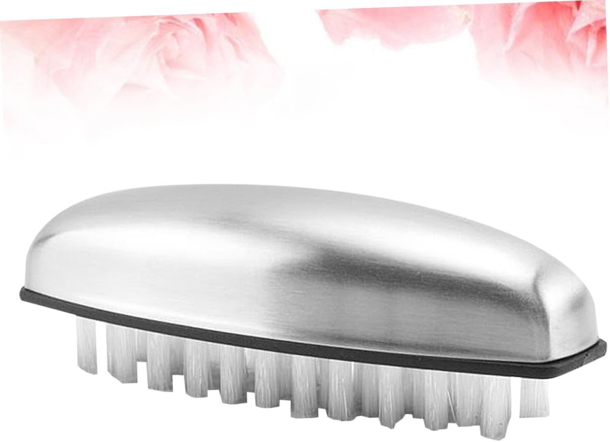 Multipurpose Stainless Steel Nail Cleaning Brush with Odor Elimination