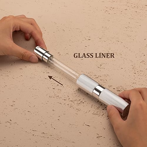 LISAPACK 8ml Perfume Spray Bottle Black 1pc
