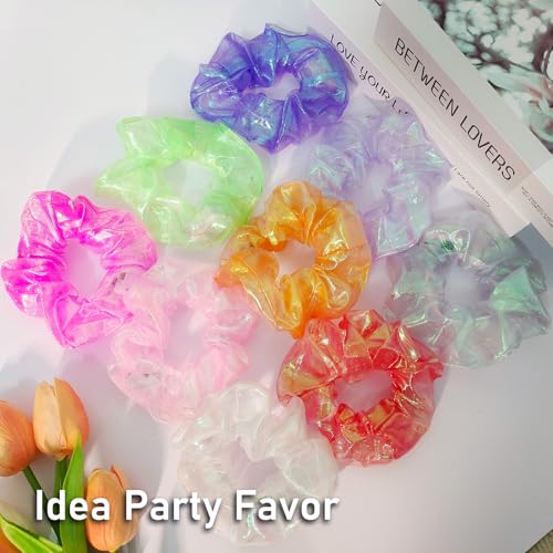 Asawira 18 Pcs Light Up Mermaid Scrunchies