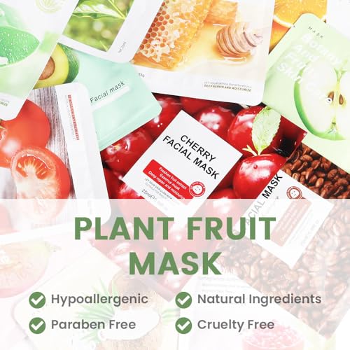 Kaely 12-Pack Face Masks for Kids and Teens