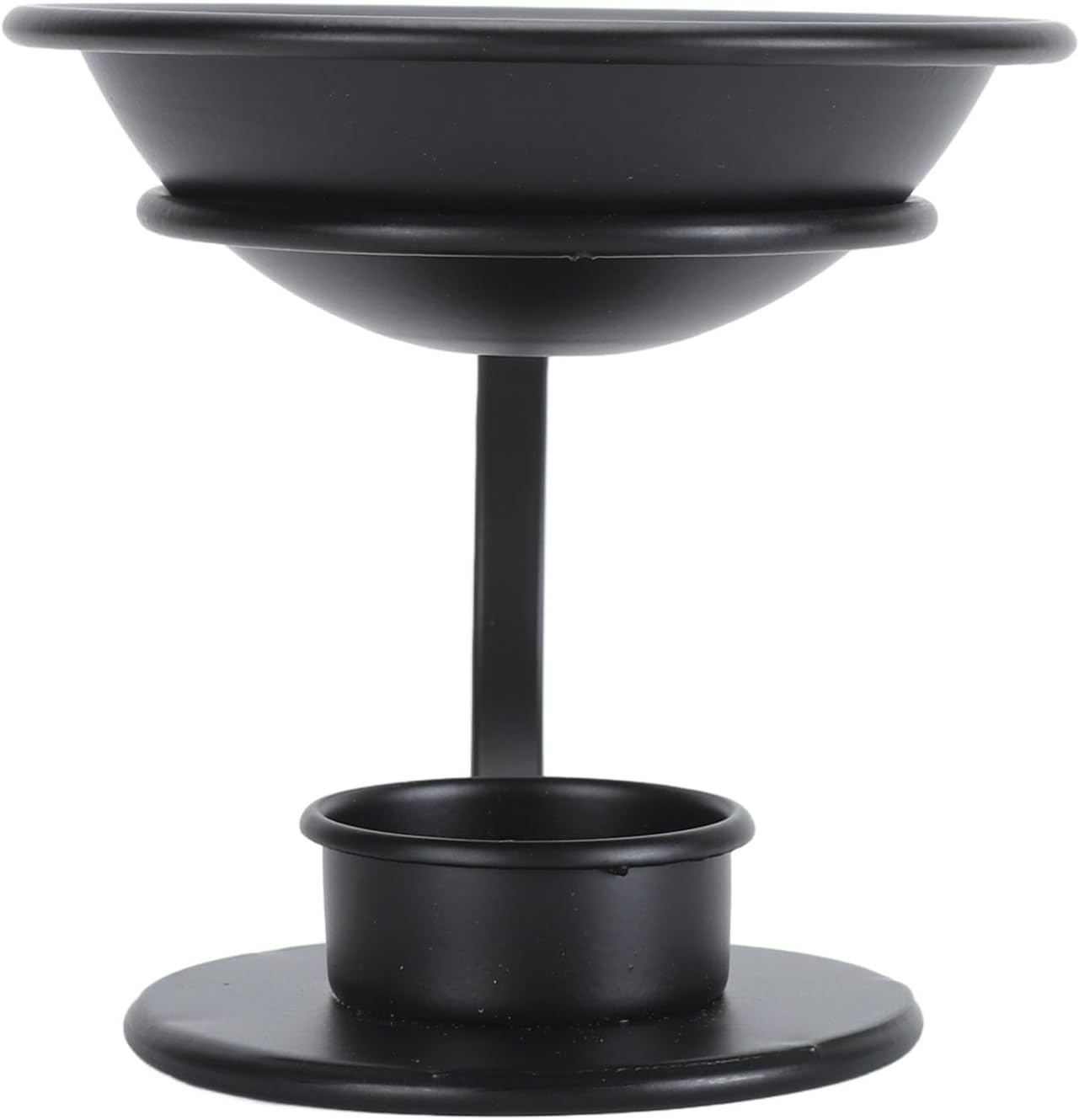 Walfront V-Shaped Iron Candle Warmer for Living Room and Bedroom