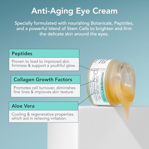 CLEARSTEM BRIGHTEYES Eye Gel 06 Fl Oz