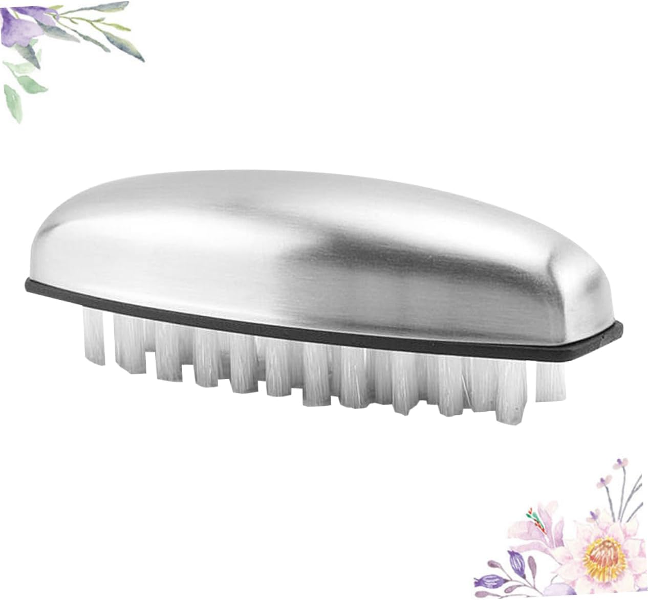 Multipurpose Stainless Steel Washer Brush for Odor Removal and Fingernail Cleaning