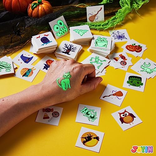 JOYIN 300 Halloween Tattoos for Kids