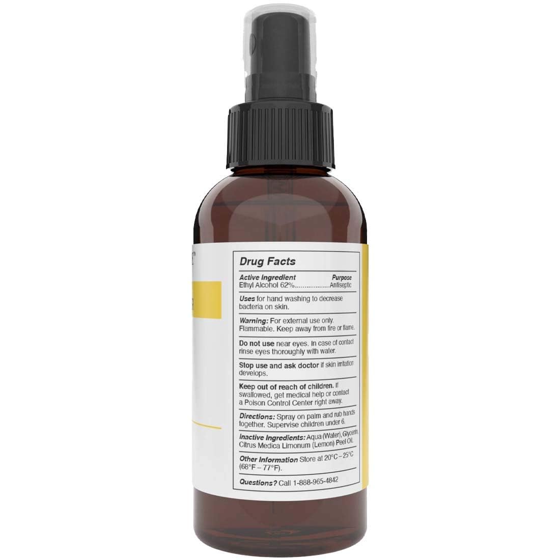 Olivia Care Hand Cleaning Spray - 4 OZ Germ Killing Moisturizing