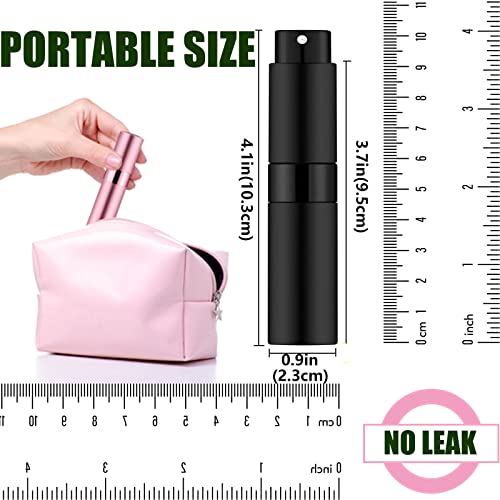 IRON BILL 8ML Mini Perfume Atomizer Travel Refillable Bottle 3pcs