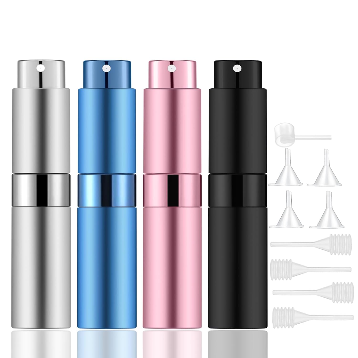 Lil Ray 8ml Mini Perfume Atomizer 4pcs