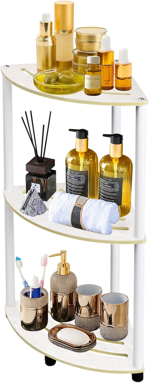 3-Tier Waterproof Shower Caddy with Rustproof Design
